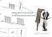 STORAGE MANIAC Shoe and Boot Organizer, Space Saving Shoe Rack for Shoes and Boots, Light Brown