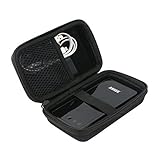 Khanka Hard Case Travel Storage Bag for Anker Astro E3 Ultra Compact 10000mAh 10000 Portable Charger External Battery Power Bank. Mesh Pocket for USB Wall/Car Charger and USB Cable