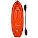 Lifetime Wave Youth Kayak with Paddle 6-Feet, Orange