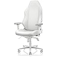 Secretlab Titan Evo NanoGen Pure White Gaming Chair - Recling - Ergonomic & Comfortable Computer Chair with 4D armrests - Magnetic Head Pillow & 4-Way Lumbar Support - Leatherette