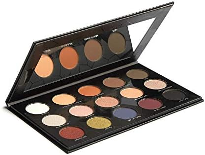 XPose Cosmetics - EyeShadow Palette - 15 Color Dawn to Dusk Eye Shadow - Ultra Matte & Metallic
