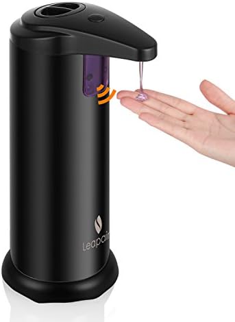 Leapair Update Countertop Automatic Soap Dispenser, Black