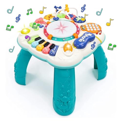 Toys Children 1 Year - Table Activities Baby Toy Montessori Babies Girl 1 2 Years Christmas Gift Musical Instruments Children's Sounds and Lights Educational Gifts for Children 1 2 Years 9 12 Months