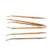 MagiDeal Double Ended Straight Bent Angled Eyeliner Brush Fine Tip Makeup Brush