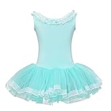 YiZYiF Girl's Child Party Ballet Costume Tutu Leotards Dance Skate Dress Outfit