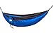 Cali Pro Gear Double Den Camping Hammock With 2 Free Bonus Adjustable Tree Friendly Nylon Straps and Steel Carabiners - Ultralight Portable Compact Parachute Nylon