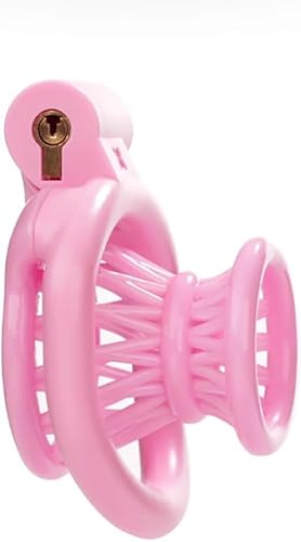 KSOCOEY Pink Male Inverted Cock Cage Chastity Device Small Negative  Comfortable Chastity Devices with 4 Active Rings Inverted Fish Trap Bondage  for Men Gay Transgender Penis Exercise Adult Sex Toys in Saudi