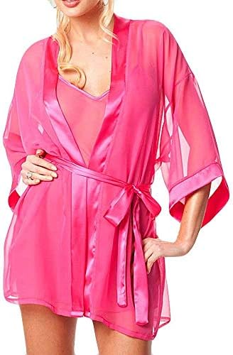 POQOQ Nightwear 1Set Women Sexy Lingerie Babydoll Sleepwear Underwear Bath Robe
