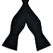 PenSee Mens Solid Bowtie Woven Self Tie Bow Ties For Men Tuxedo & Wedding Bow Tie-Various Colors primary