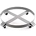 Heavy Duty Drum Dolly 1000 Pound - 55 Gallon Swivel Casters Wheel Steel Frame Non Tipping Hand Truck Capacity Dollies