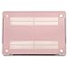 MOSISO Compatible with MacBook Pro 13 inch Case M2 2025, 2024, 2023, 2022-2016 A2338 M1 A2251 A2289 A2159 A1989 A1708 A1706 with/Without Touch Bar, Plastic Hard Shell&Screen Protector, Rose Quartz
