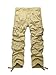 OCHENTA Cargo Pants Men, Military Tactical Work Combat 8 Pockets Casual Trousers #3357 Khaki 38
