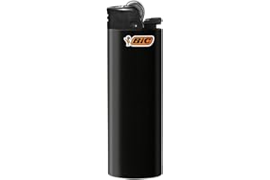 The New bic Black Lighters, 6 Pack