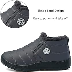 Eagsouni Snow Boots Womens Winter Ankle Boots