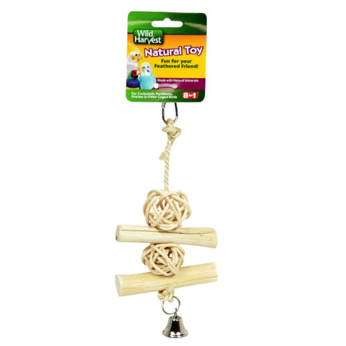 Wild Harvest Natural Toy for Small to Medium Birds (P-84139)