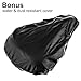 Gel Bike Seat, Universal Fit For Exercise Bike And Outdoor Bikes - Wide Soft Padded Bike Saddle For Women and Men