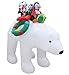 BZB Goods 8 Foot Tall Christmas Inflatable 3 Penguins on Polar Bear LED Lights Outdoor Indoor Holiday Decorations Blow up Lawn Inflatables Home Family Decor Yard Decoration