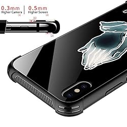 CARLOCA Compatible with iPhone Xs MAX Case,Trust in