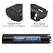 Exmate 2Pack 3.5Ah Battery Compatible with Makita 9.6V Battery 9000 9033 193890-9 192696-2 632007-4 6096D 6093D DA391D 6095D 5090D 4390D 6012HD 5090D 8402VD ML902 High Capacity Battery Pack
