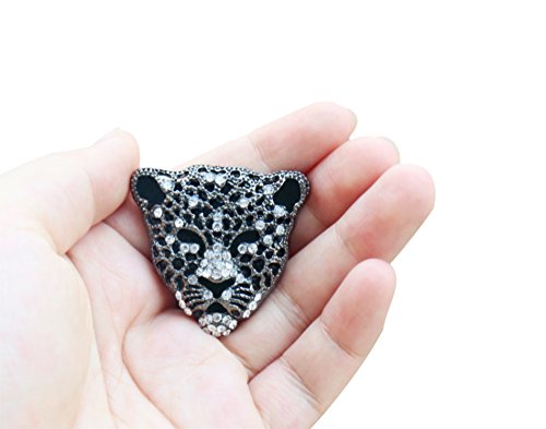 Leopard Brooch Pin Jewelry for Men Suits - Thumbnail 4