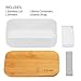 EOIMS Bento Box for Adults Japanese Bamboo Lunch Box,Leak-Proof Lunch Containers for Work Microwave Safe BPA-Free (Bamboo White)