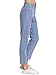 SweatyRocks Women's Juniors Boyfriend Jean High Waist Capri Cropped Denim Jeans