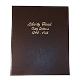 Dansco Barber Liberty Head Half Dollars Album #7150