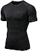 TM-MUB23-KLB_Large Men's Short Sleeve T-Shirt Cool Dry Compression Baselayer MUB23
