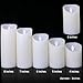 Flameless Candles Flickering Light Pillar Real Smooth Wax with Timer and 10-key Remote for Wedding,Votive,Yoga and Decorationset of 6