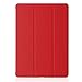 KHOMO - Compatible with iPad 5th 6th Generation (2017 & 2018) 9.7 inch Case - Dual Series - Ultra Slim Hard Cover with Auto Sleep Wake Feature - Red