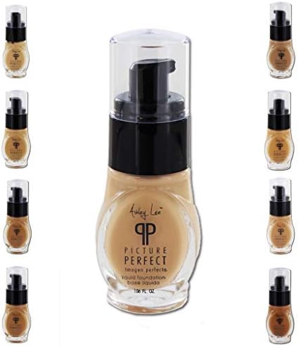 Ashley Lee Picture Perfect Liquid Foundation w/Beauty Sponge 16 Shade Options (03 Natural)