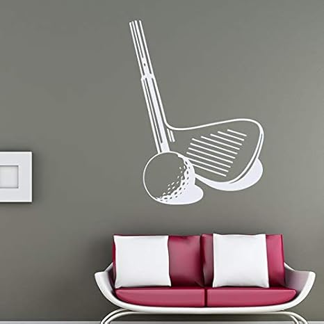 Club De Golf Tatuajes De Pared Equipo De Entrenamiento Estilo