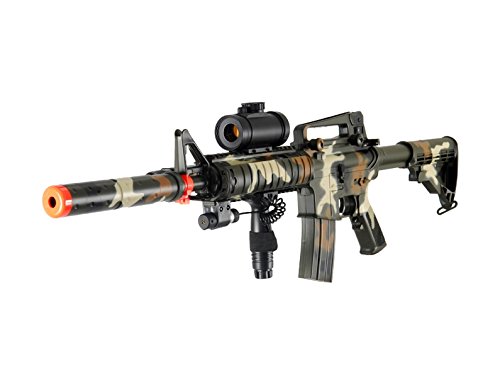 Double Eagle M832A2CAMO AEG Tactical Airsoft Rifle Gun