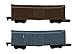 Safari Ltd Steam Train TOOB With 10 Connectable Hand Painted Figurines, Including Steam Engine, Log Car, (2) Passenger Cars, (3) Box Cars, a Caboose, Water Tower and Train Station.