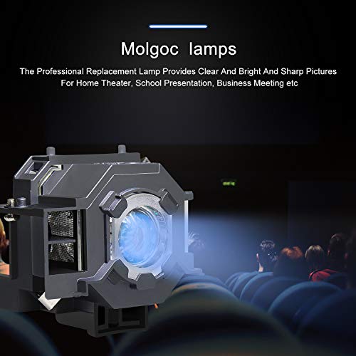 for EPSON ELPLP42 V13H010L42 EX90 H330A Replacement Lamp by Molgoc (180days Warranty) - Thumbnail 2
