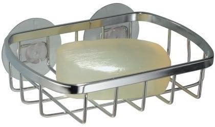 New Stainless Chrome Bar Soap Holder for Bathroom Shower