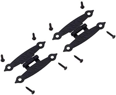 مفصلات Xfc مفصلات 10 قطع سوداء مصغولة لدرج خزانة المجوهرات لأجهزة الأثاث 30 40mm Amazon Ae