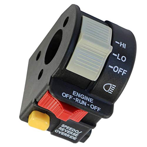 Kinbelle Handlebar Switch ATV Light Stop Switchs Fit to 2001-05 Polaris Sportsman Motorcycle Snowmobile Watercraft - Thumbnail 2