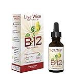Vitamin B12 Liquid Drops, Sublingual, Methylcobalamin, Vegan, NON GMO, Superior Absorption Over Pills, Capsules, Soft Gels, & Patches, 1000/3000/6000mcg, 3000mcg = 60 servings