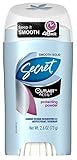 Secret Deodorant Outlast With Olay Smooth Solid Protect2.6 Ounce (76ml) (3 Pack)