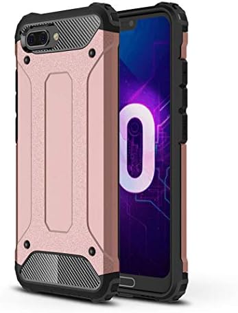 SOGOCOOL Huawei Honor 10 Case, Heavy Duty with Full Body Protective Shockproof Drop Proof Hybrid Hard Cover for Huawei Honor 10 (Rosegold)