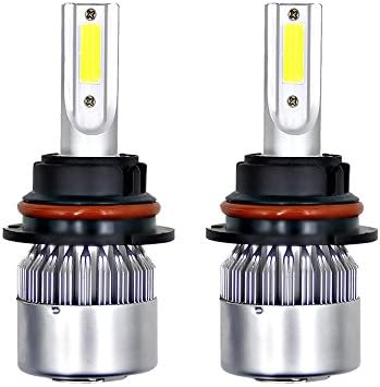 LAIMAIK COB Chip 80W 16000LM LED Headlight Bulbs Conversion Kits INPUT VOLTAGE 9V-36V Replace for Halogen or HID Bulbs 2PCS/Set (9007.HB5)