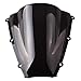 GZYF Black Double Bubble Windscreen Windshield for CBR 600 RR 2003 2004