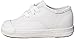 Keds Kids Core Champion LACE Toe Cap Sneaker, White Leather, 6.5 Wide US Unisex Toddler