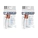 Truform 1913, Diabetic Compression Socks, 8-15 mmHg, Knee High, Cushion Foot, Black, X-Large (Pack of 2)