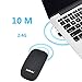 Wireless Mouse, SzHahn 2.4G Slim Mute Silent Click Rechargeable Wireless Mouse Mice with USB Receiver,3 Adjustable DPI Levels for Notebook, PC,MAC, Laptop, Computer, Macbook - Black
