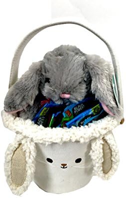 Easter Bunny Pre-filled Gift Basket (Gold ear)
