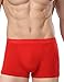 TEERFU 5 Pack Mens Bamboo Fiber Underwear Sexy Boxer Briefs Breathable Shorts,US S-M (Size tag XL),5pack - in 5 Color