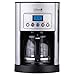 Xshuai 12-Cup Digital Thermal Coffee Maker Programmable Coffeemaker, Polished Stainless Steel Coffee Machine, Silver