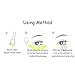 Eye Cream Massage Sticks, Alloy Facial Mask Spoon Anti Wrinkle Eye Fatigue Relief Massage Treatments Beauty Tool